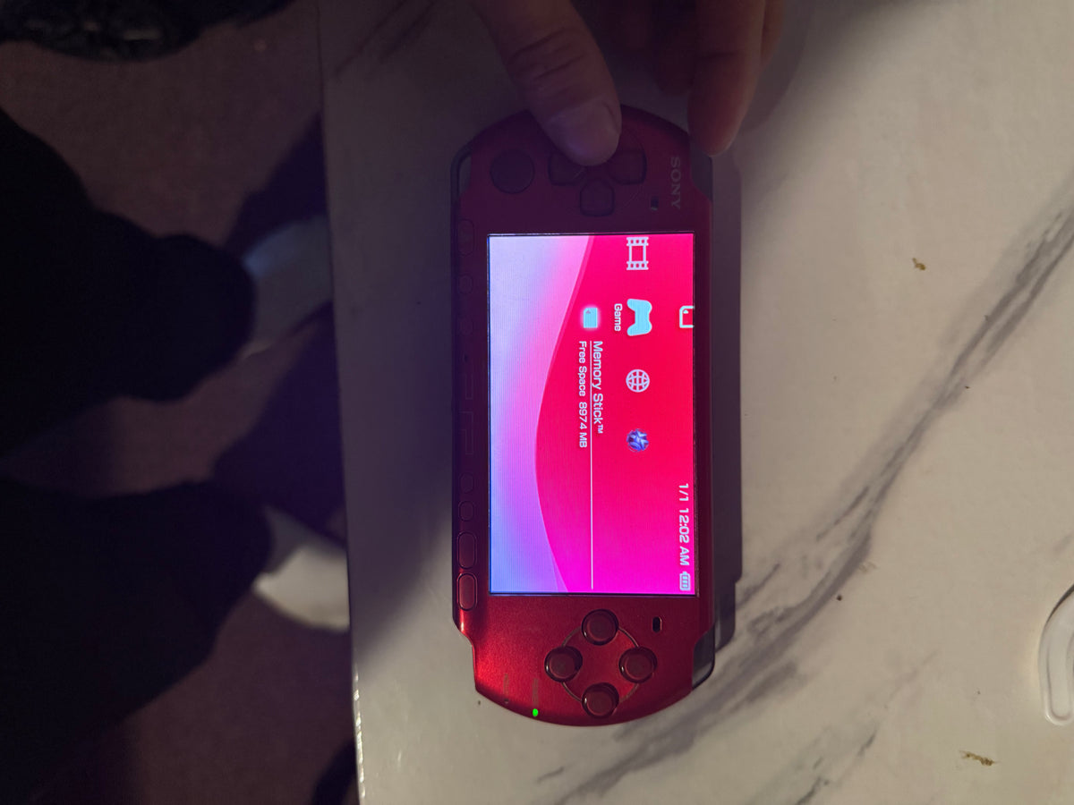 Sony PSP 3000 Red – 64GB  Handheld Console